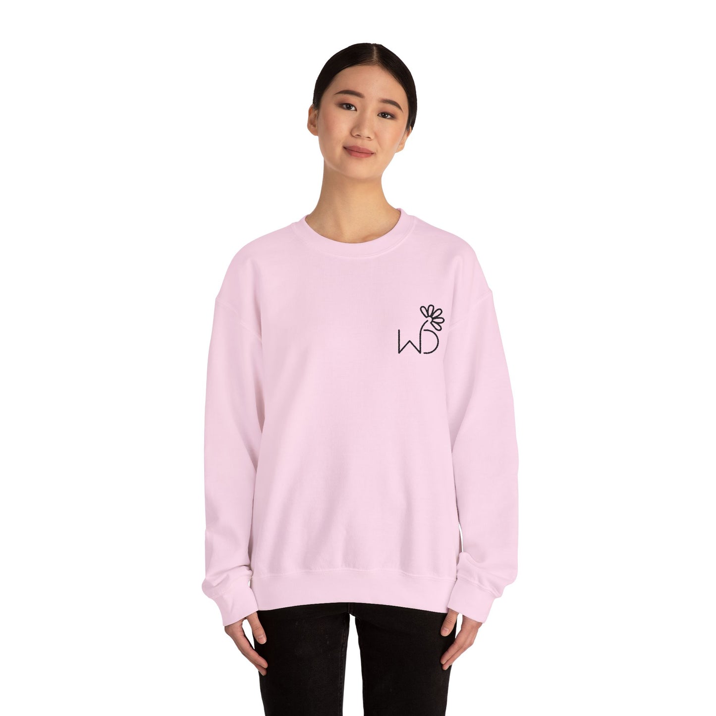 Branded Embroidered Unisex Heavy Blend™ Crewneck Sweatshirt - Cozy & Stylish