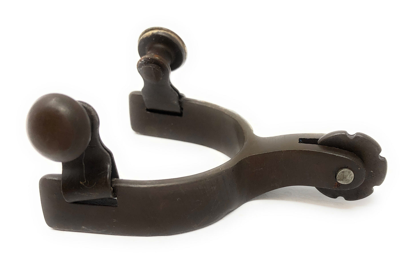 AJ Tack Baby Antique Brown Three Cross Spurs