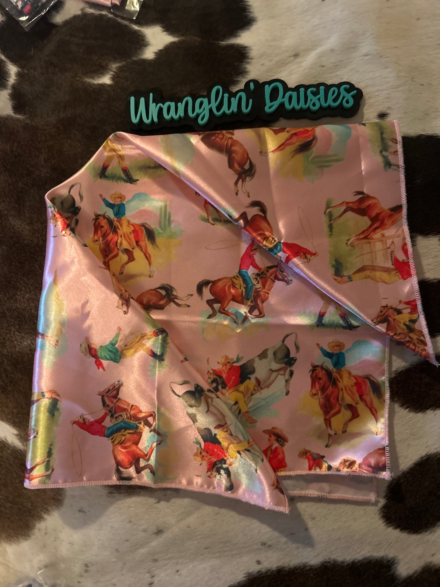 Pink Vintage mini Wildrag