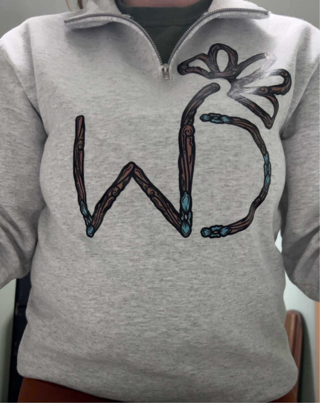 Tooled Brand Quarter zip