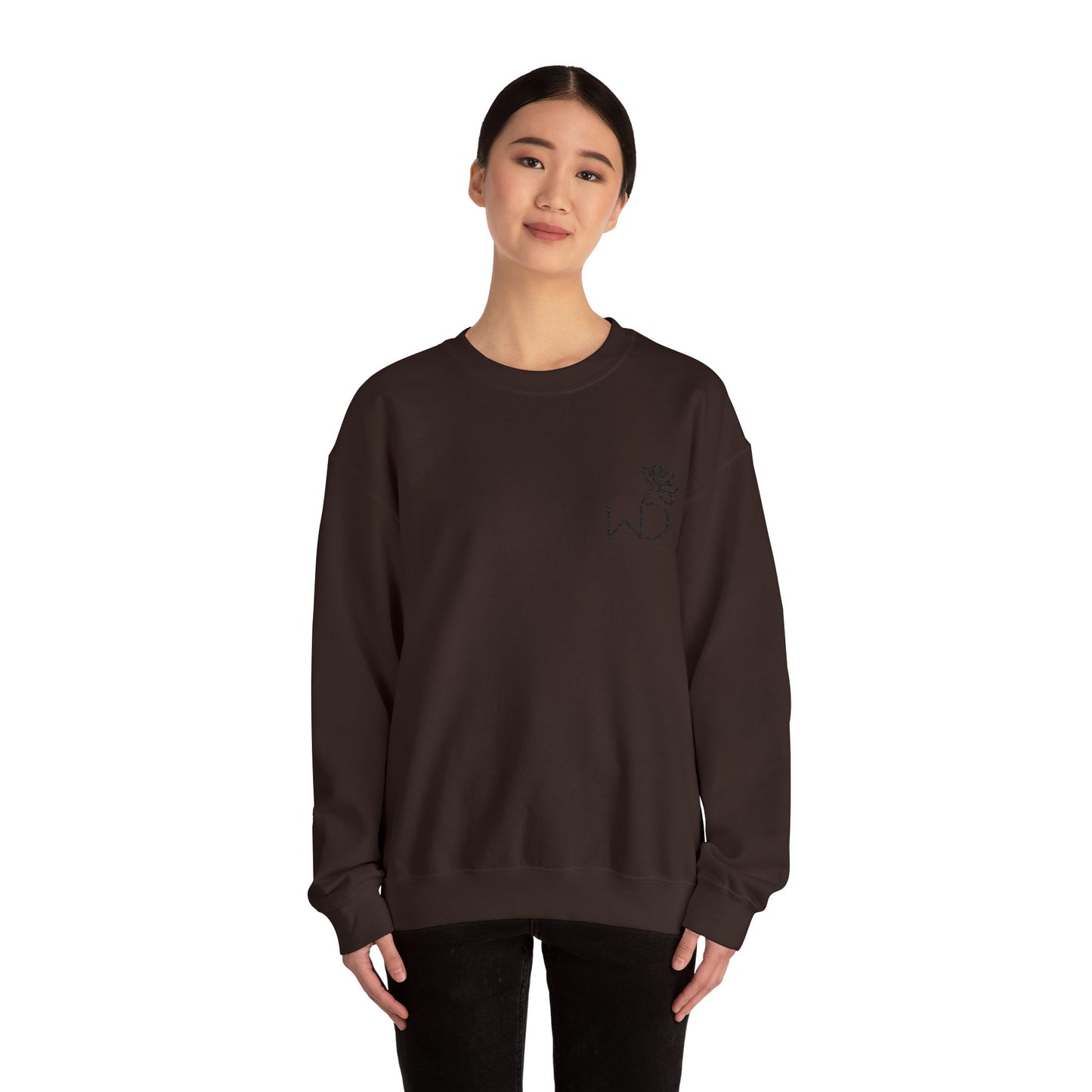 Branded Embroidered Unisex Heavy Blend™ Crewneck Sweatshirt - Cozy & Stylish