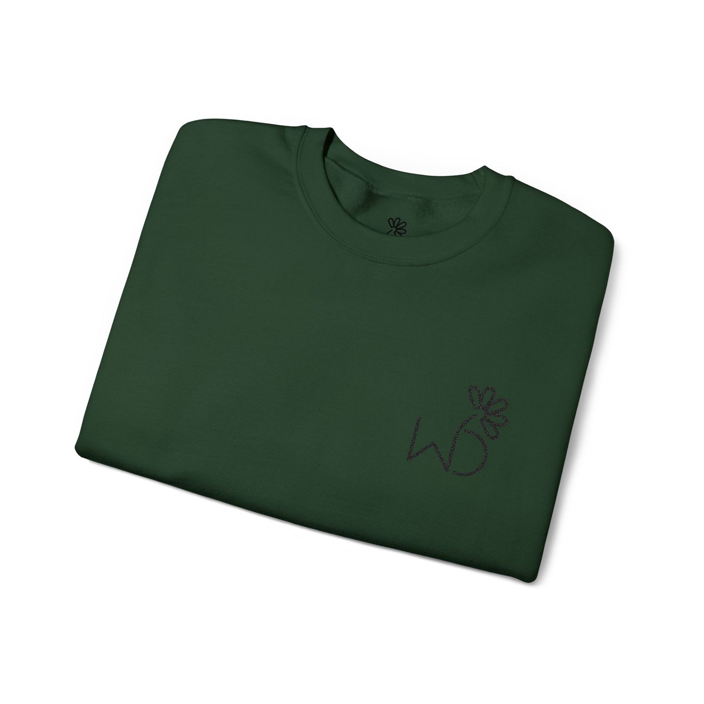 Branded Embroidered Unisex Heavy Blend™ Crewneck Sweatshirt - Cozy & Stylish