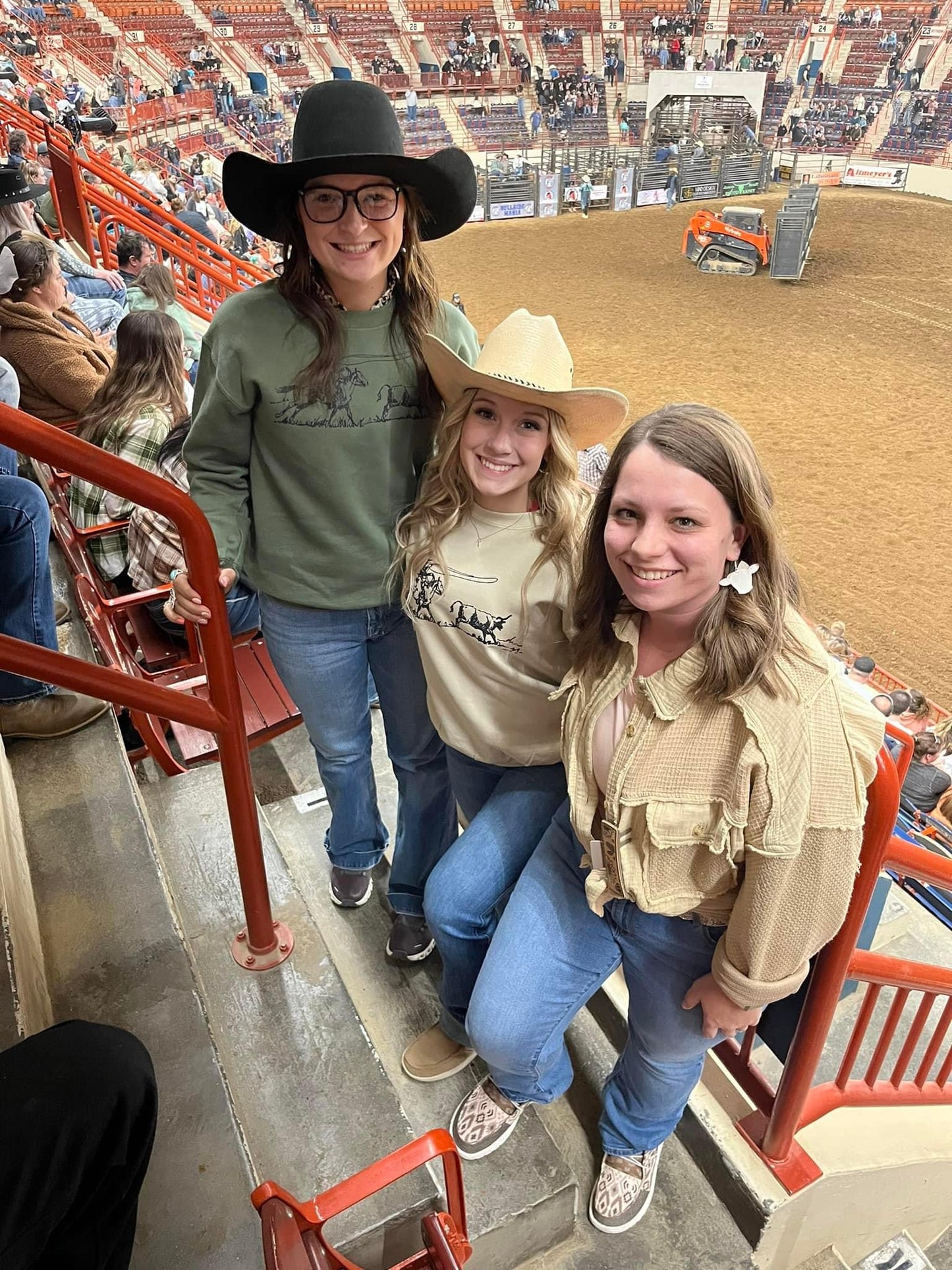 Calf Roping Fleece Crewneck