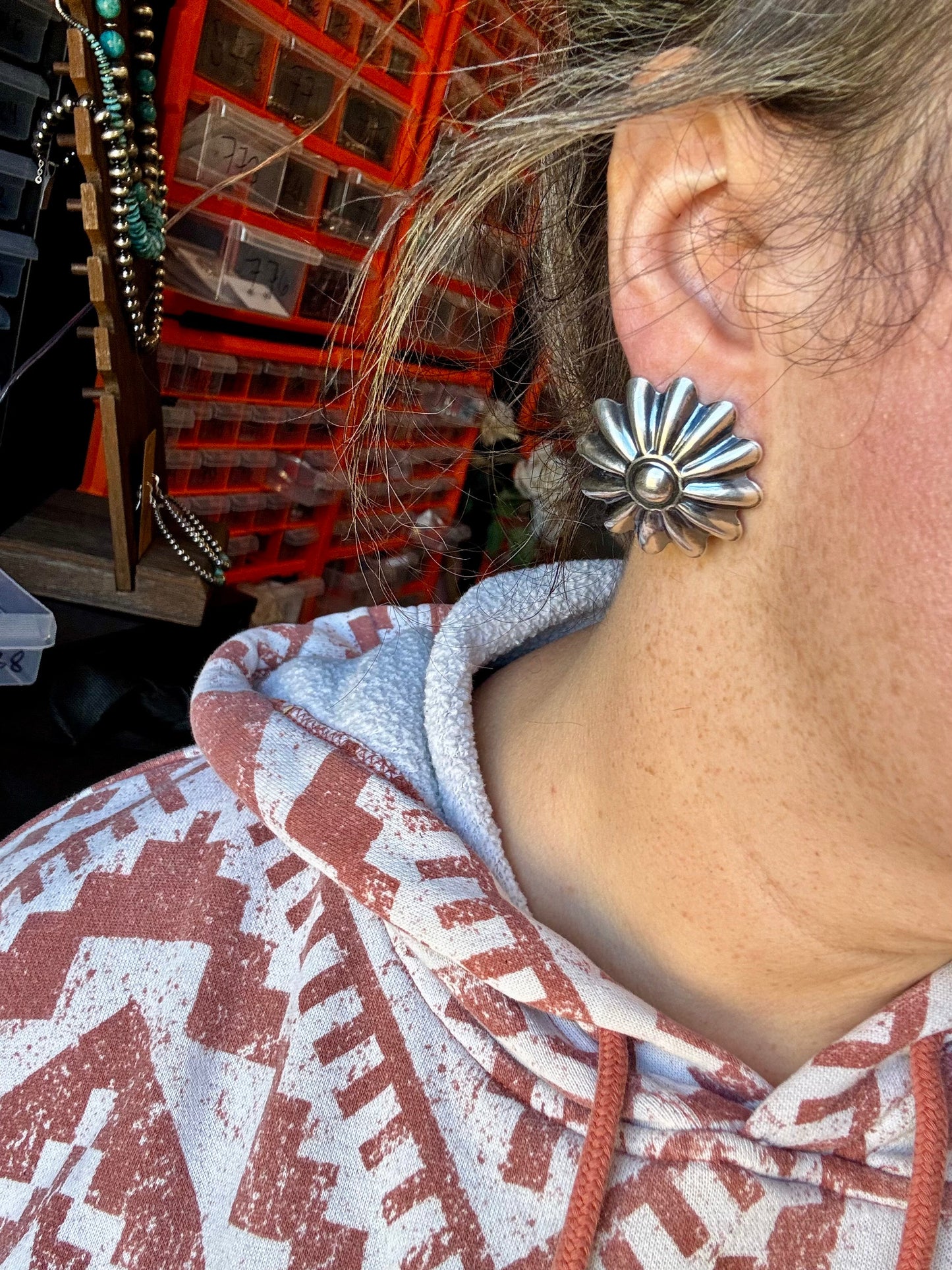 Sterling Silver Everyday Stud Earrings – Lightweight & Made in the USA