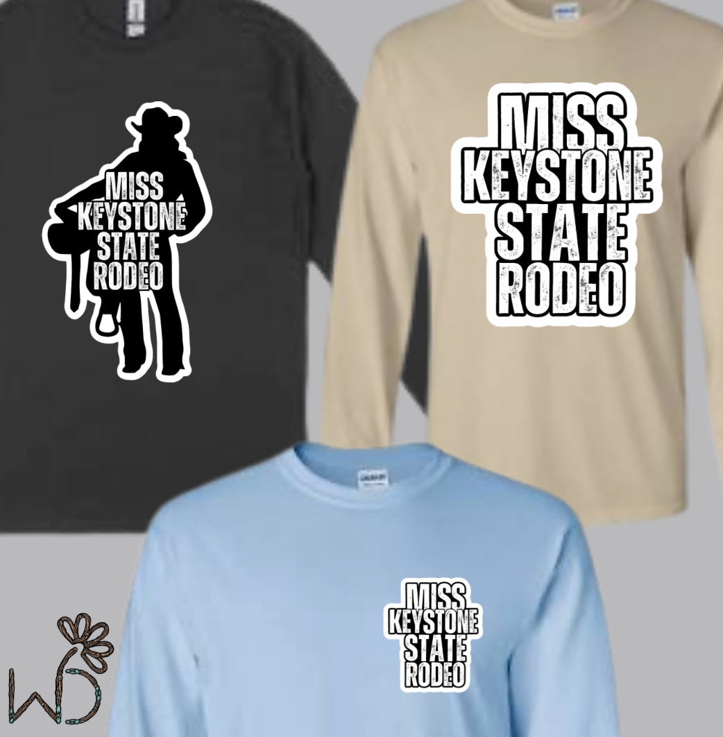 Miss Keystone State Rodeo Long Sleeve Tee