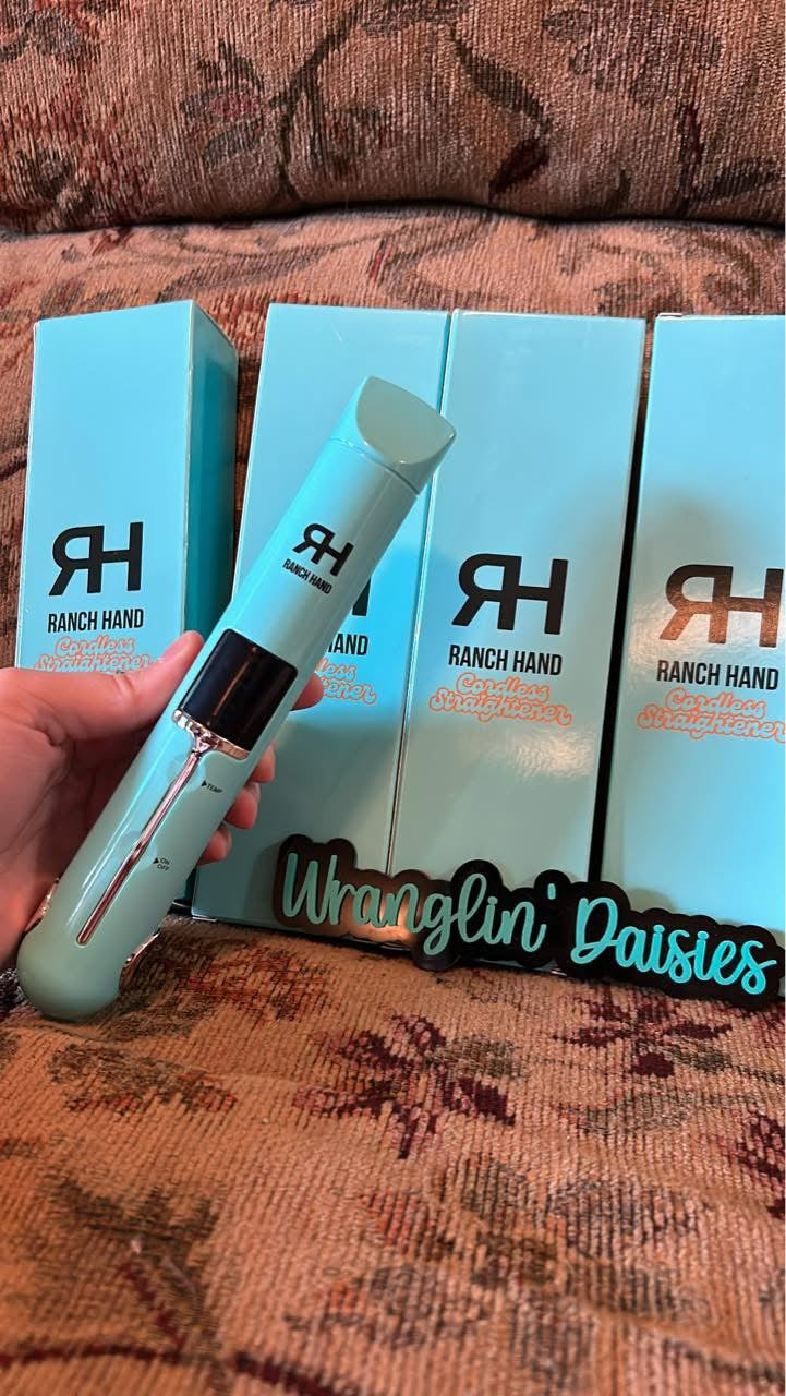 PREORDER- Ranch Hand cordless straightener