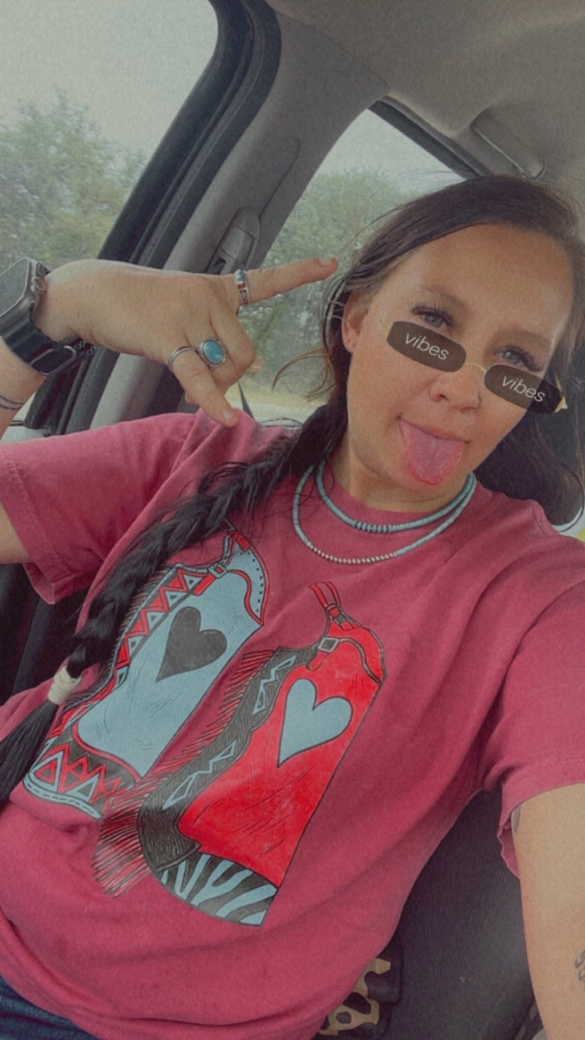 Wild heart chaps CC tee