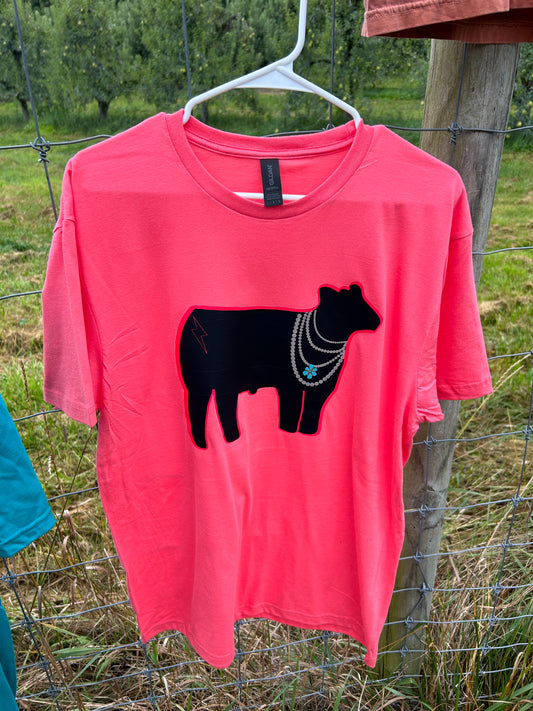 Show Cattle tee