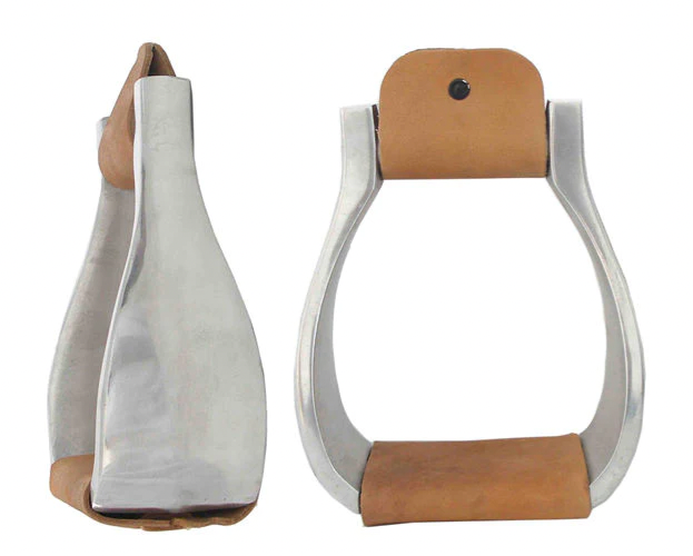AJ Tack Aluminum Barrel Racing Stirrups
