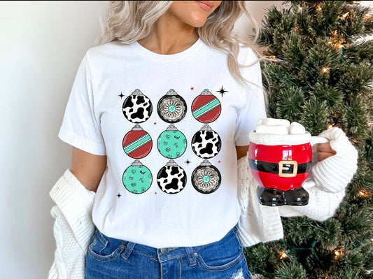 PREORDER-western ornaments tee