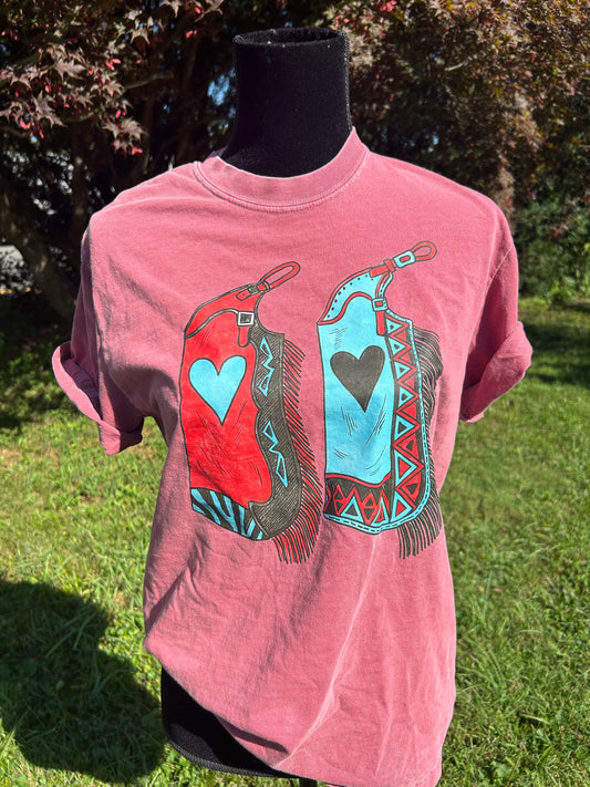 Wild heart chaps CC tee