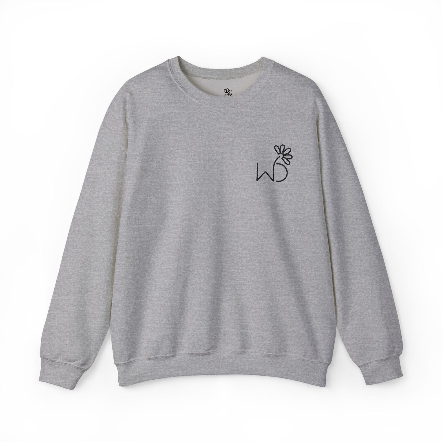 Branded Embroidered Unisex Heavy Blend™ Crewneck Sweatshirt - Cozy & Stylish