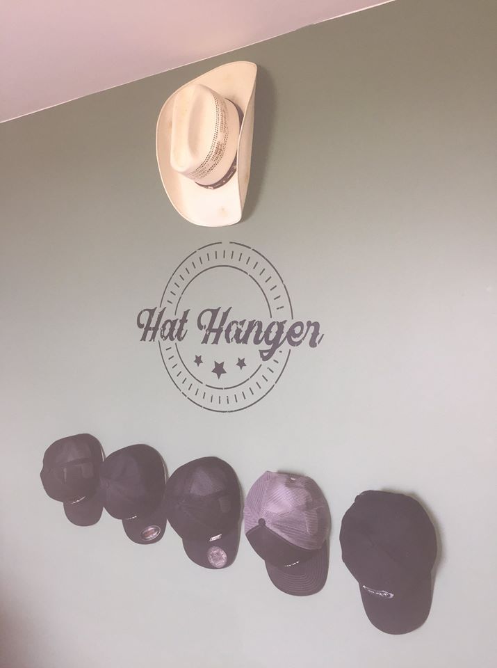 Hat-Hanger (10 Pack) - Black Barnwood