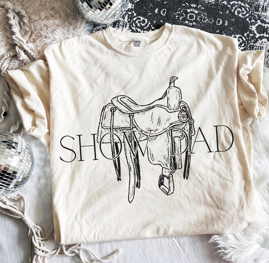 PREORDER-western show dad tee
