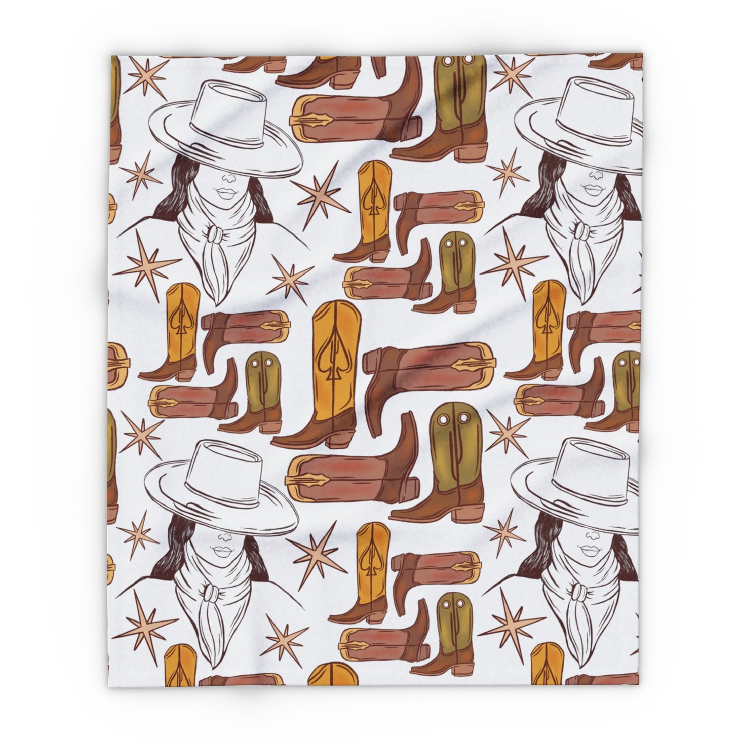 Buckaroo Boots Blanket