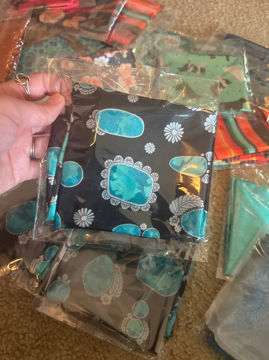 Turquoise Stones Mini Wildrag