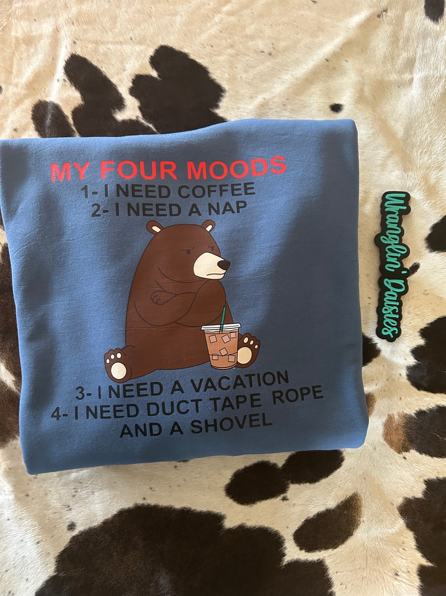 4 moods Crewneck