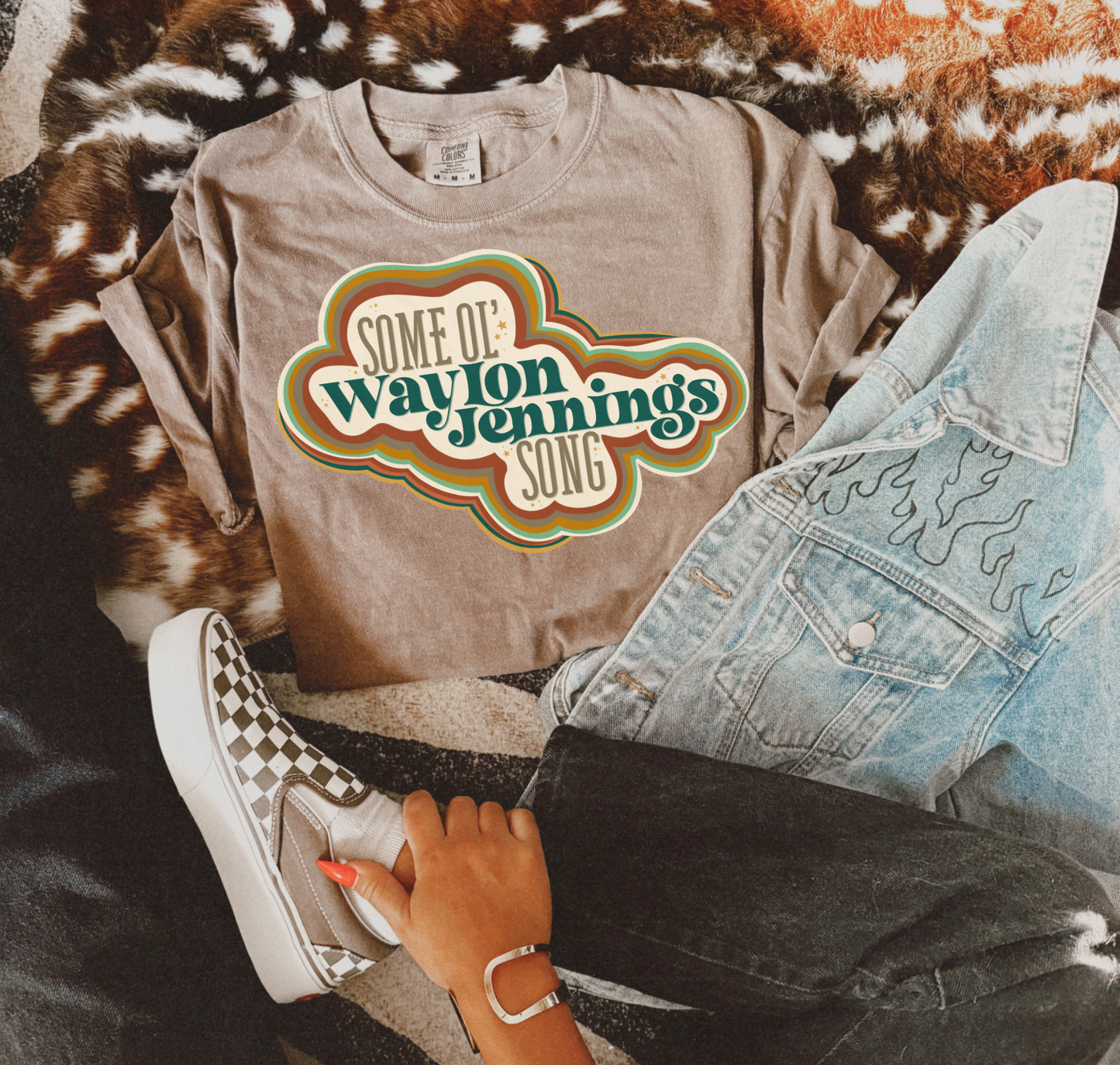 Some Ol Waylon Song Tee