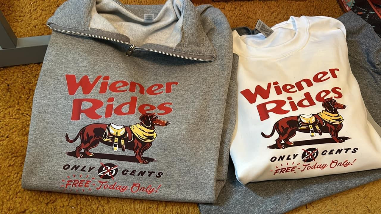 Weiner Rides Tee