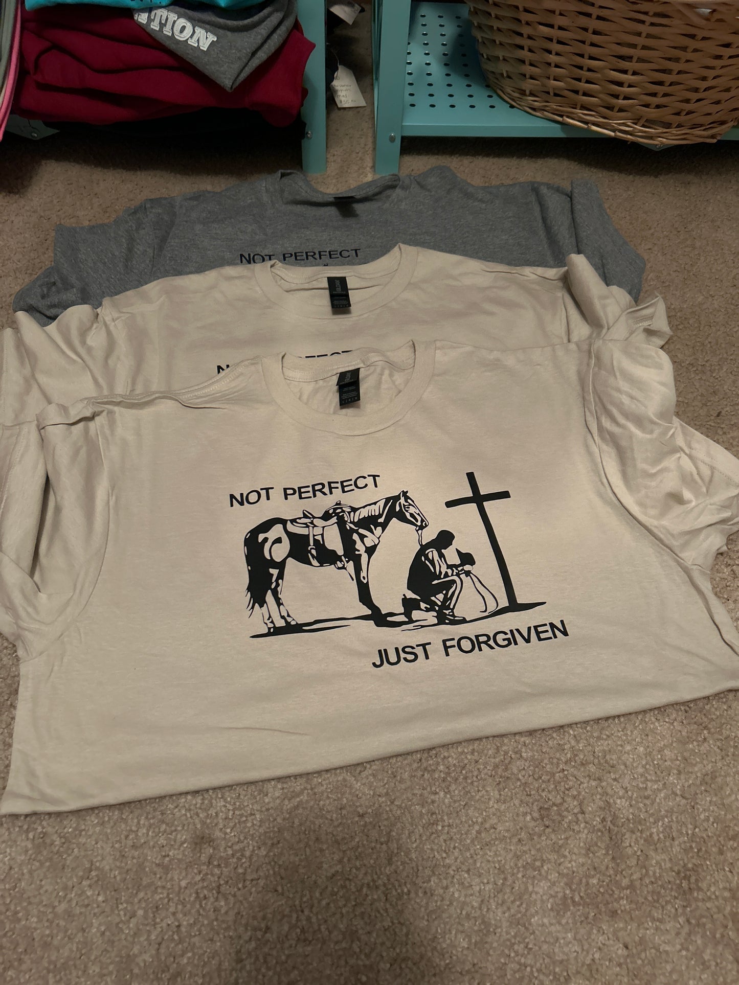 Not Perfect Just Forgiven Tee