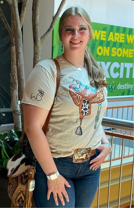 Howdy Saddle Tee