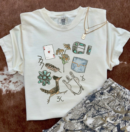 Cowboy Roadrunner - comfort colors