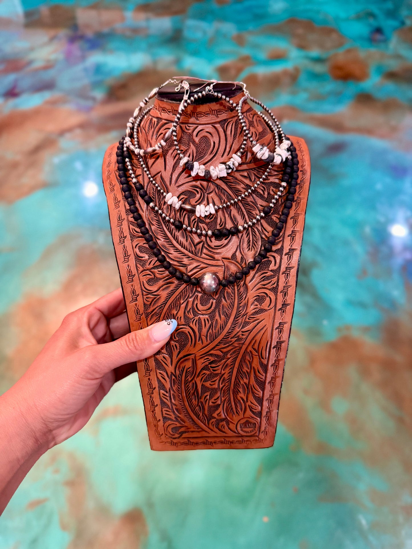 Jaci Set White Buffalo & Black Onyx Collection – Choose Your Favorite
