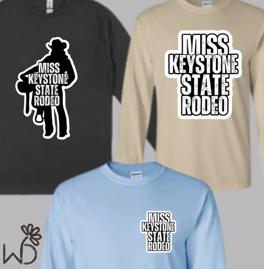 Miss Keystone State Rodeo Long Sleeve Tee
