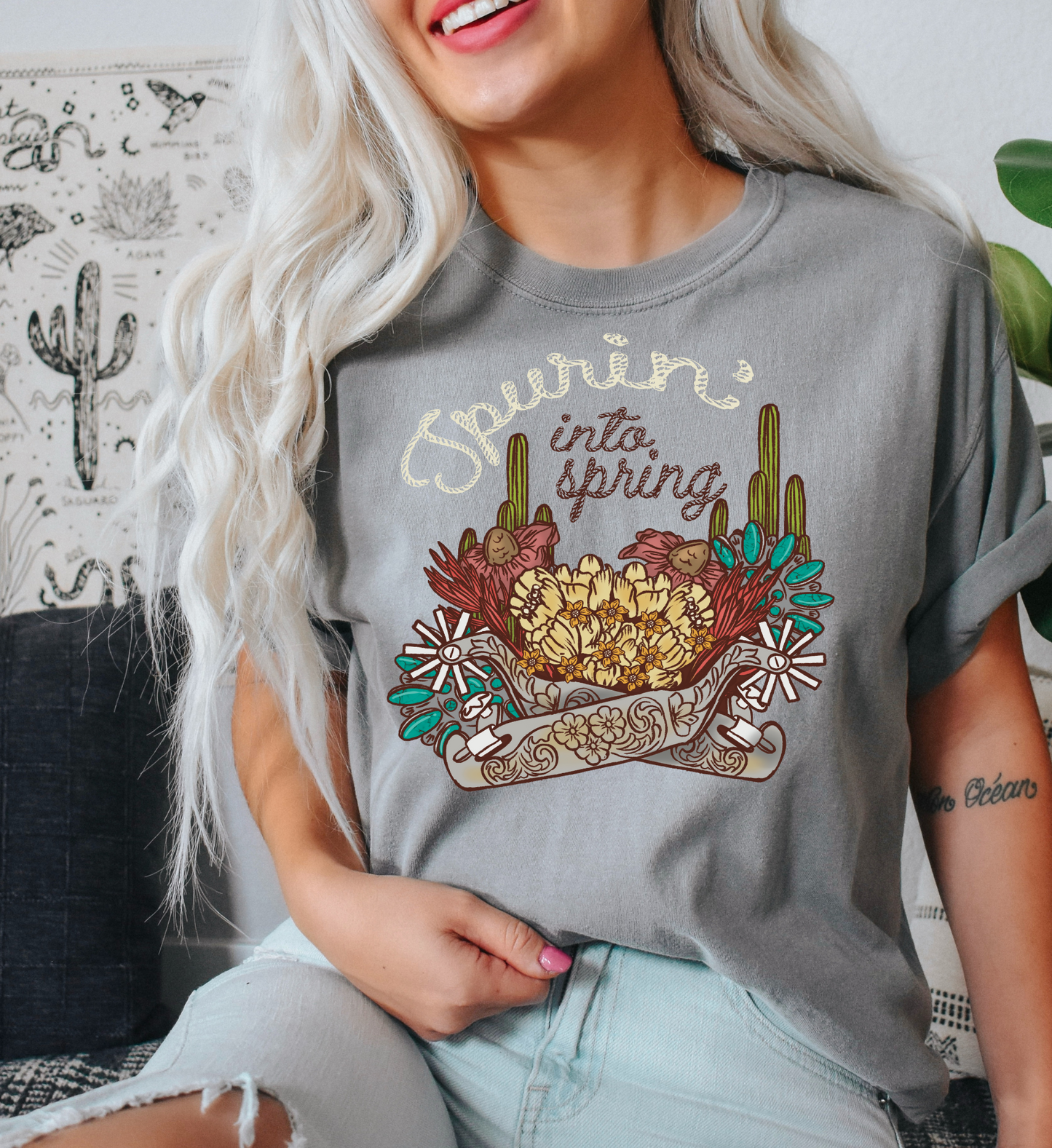 Spurin’ into Spring Tee