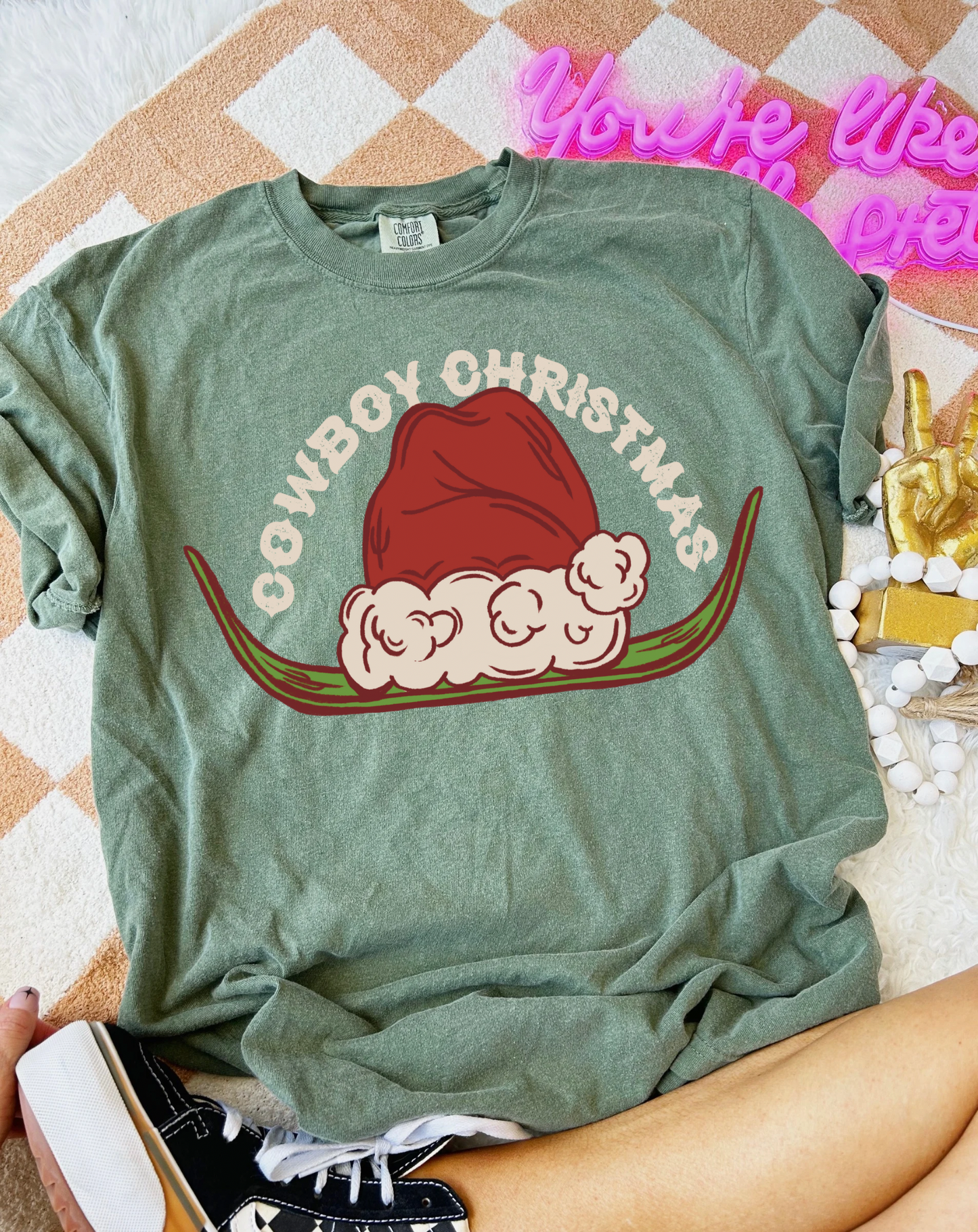 Cowboy Christmas Tee