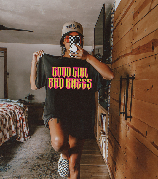 Good Girl Bad Knees Tee