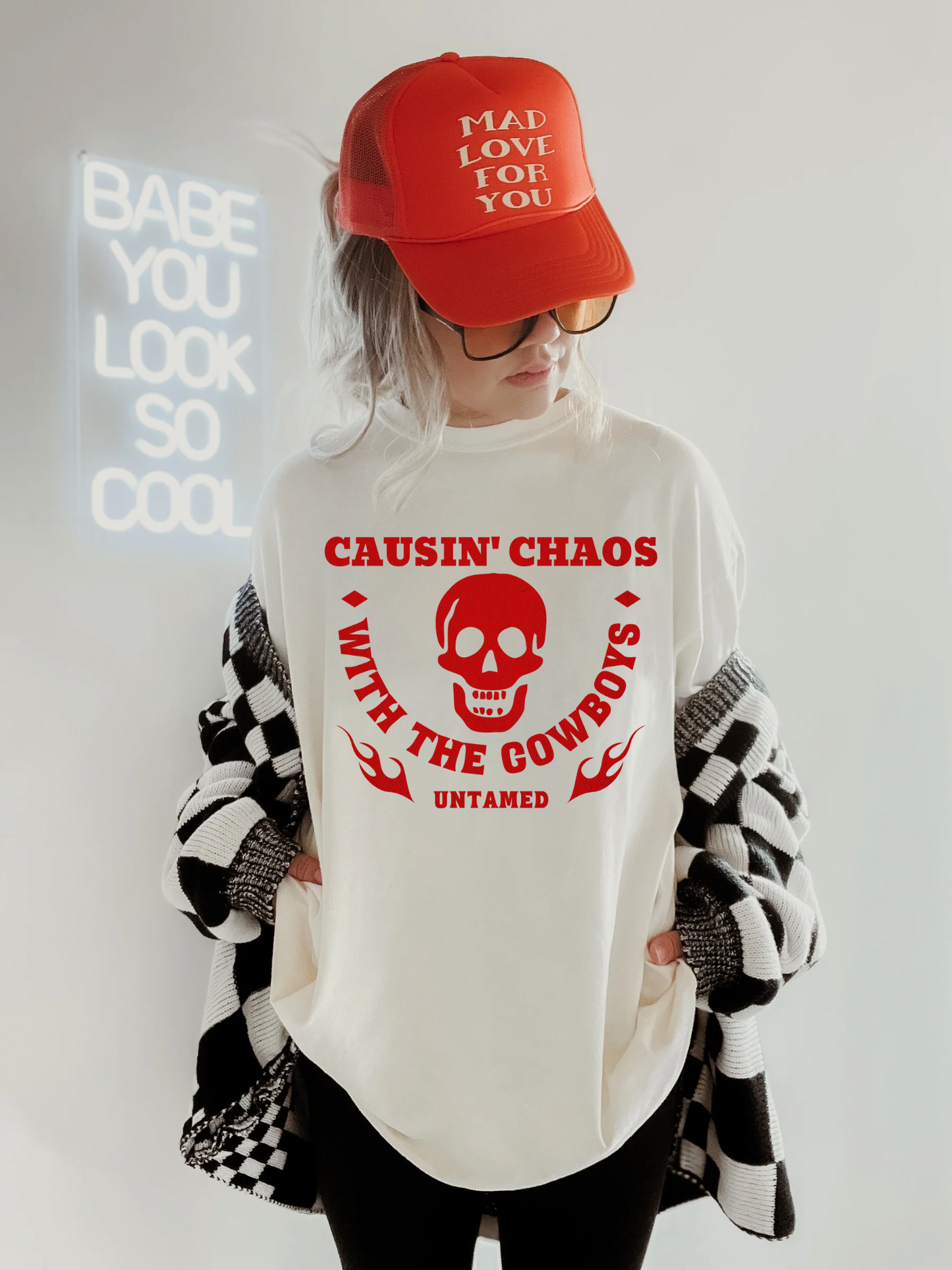 Causin Chaos tee