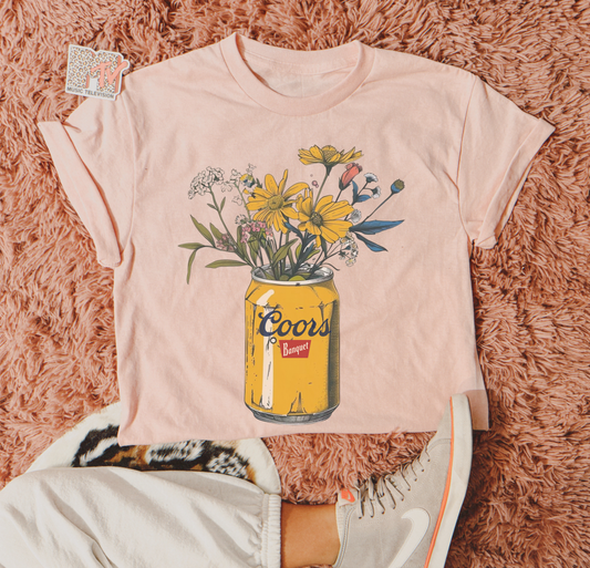 Floral Can tee