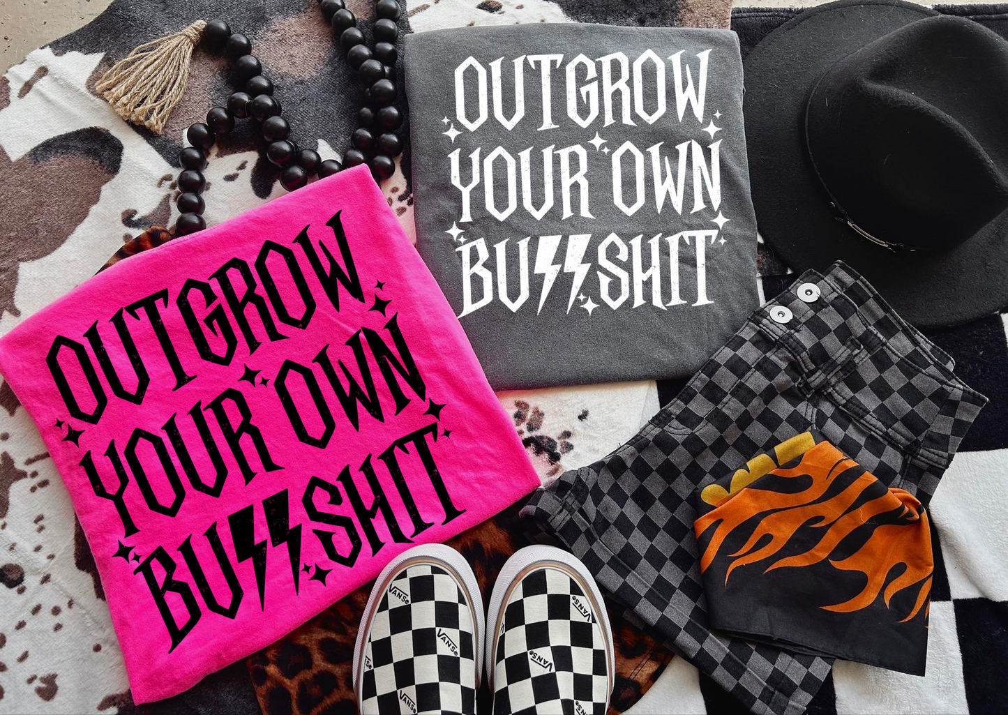 Outgrow your own bullshit tee