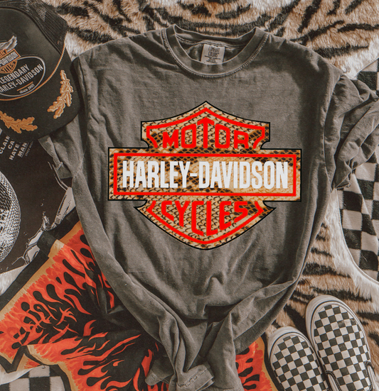 Snake Print Harley Tee