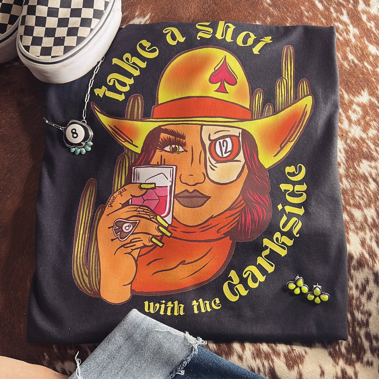 Take a shot with the Darkside Tee