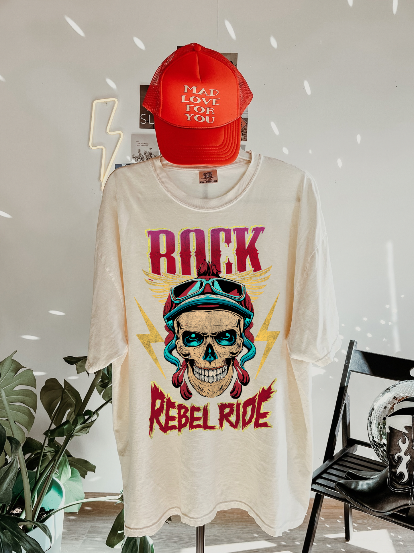 Rock Rebel Ride Tee