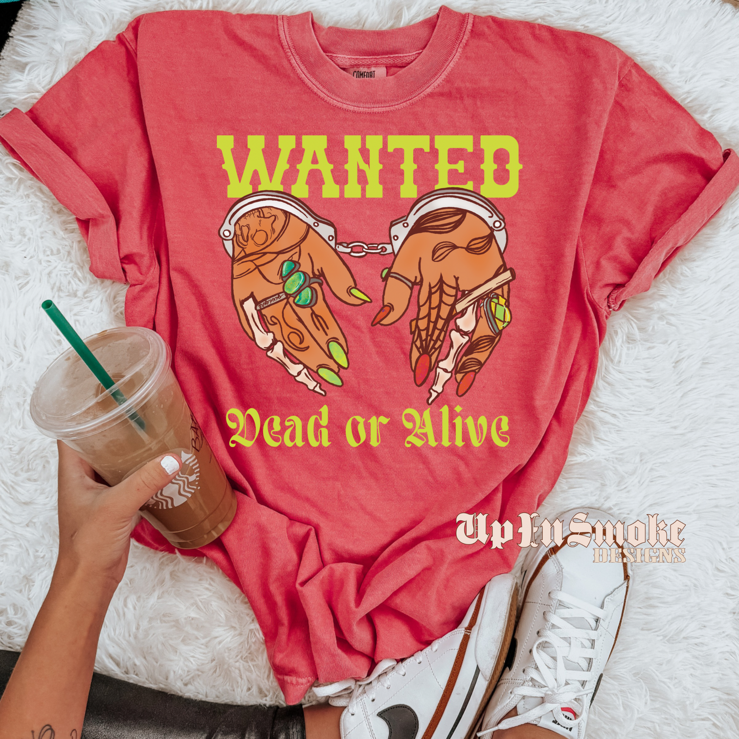 Wanted Dead or Alive tee