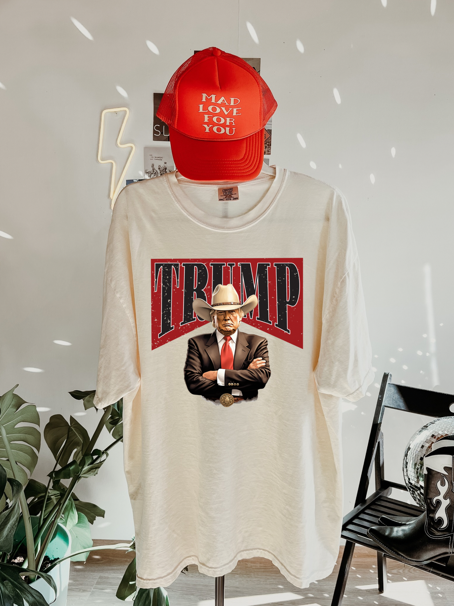 Red Marlboro Trump Tee