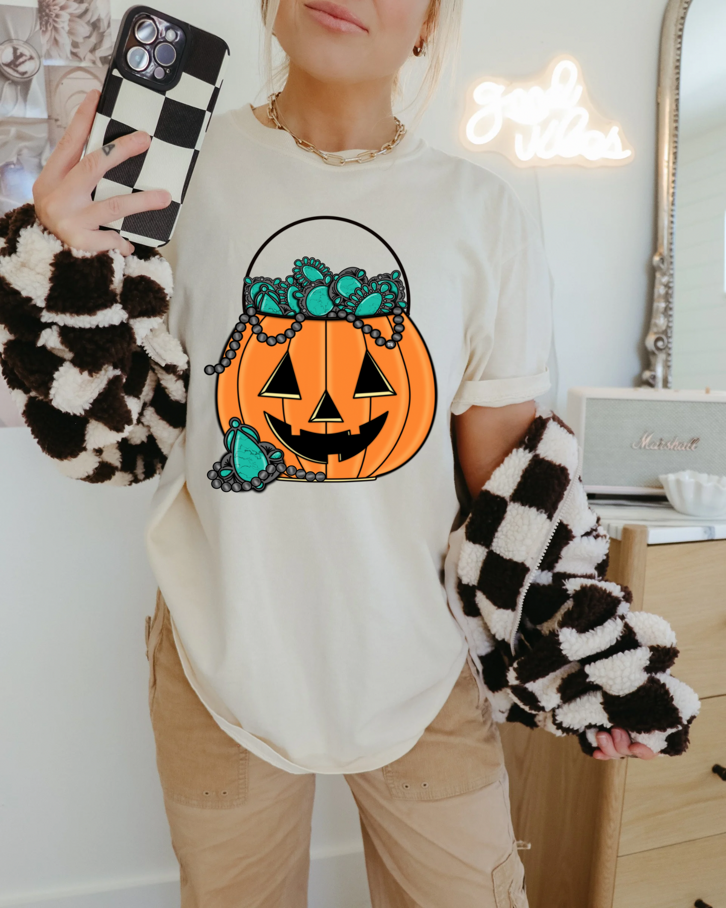 Pumpkin Bucket Tee