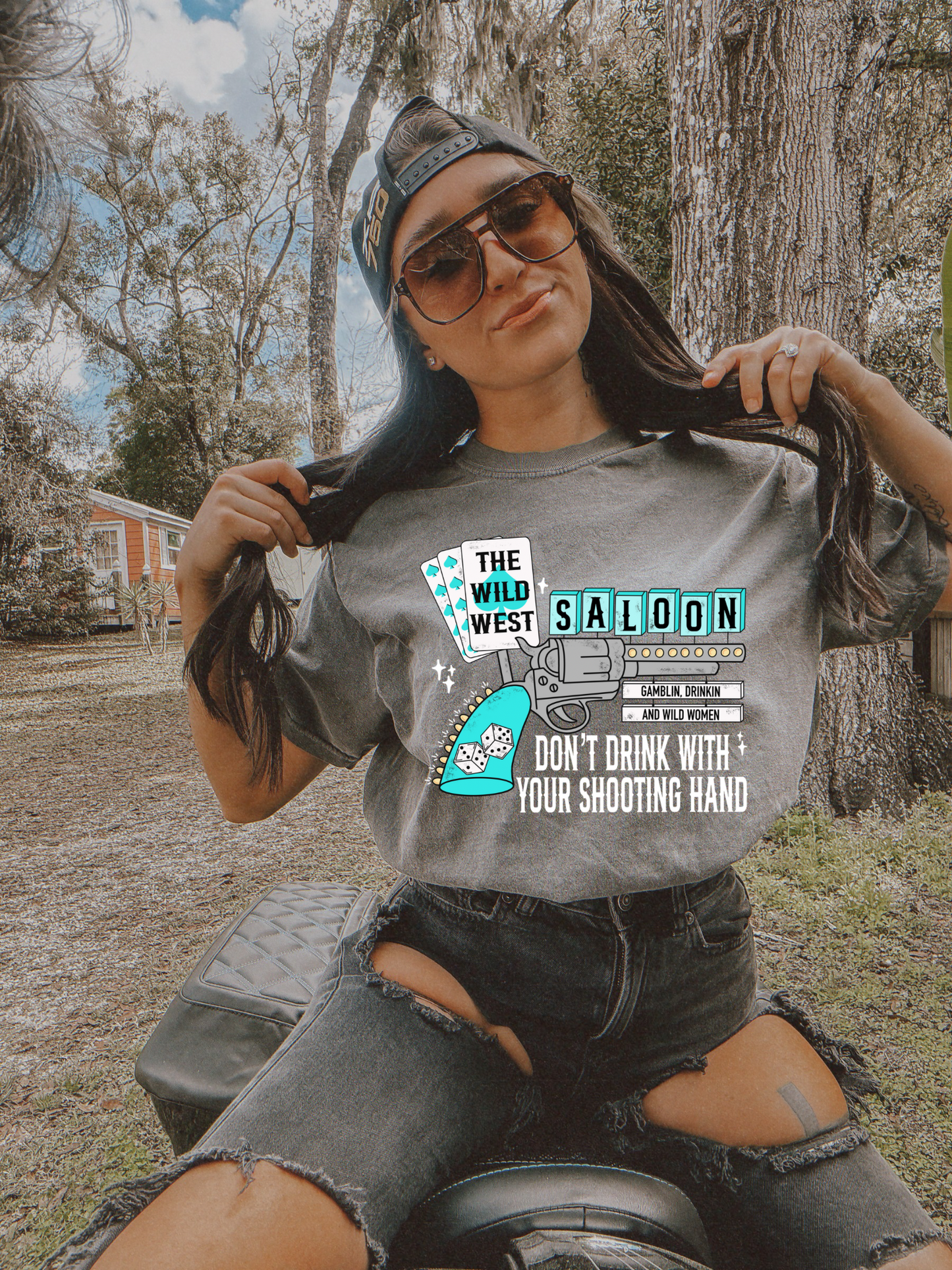 Wild West Saloon tee