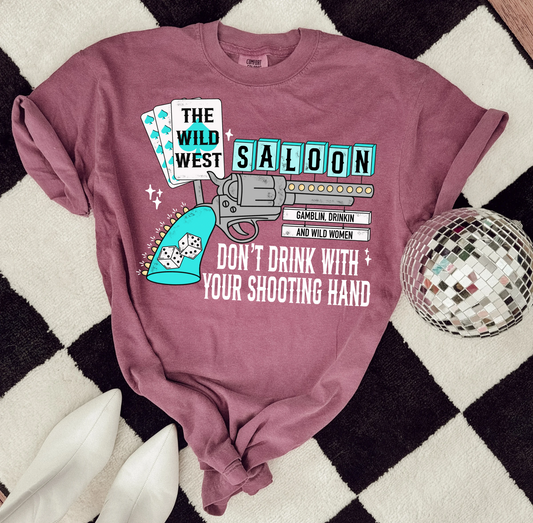 Wild West Saloon tee