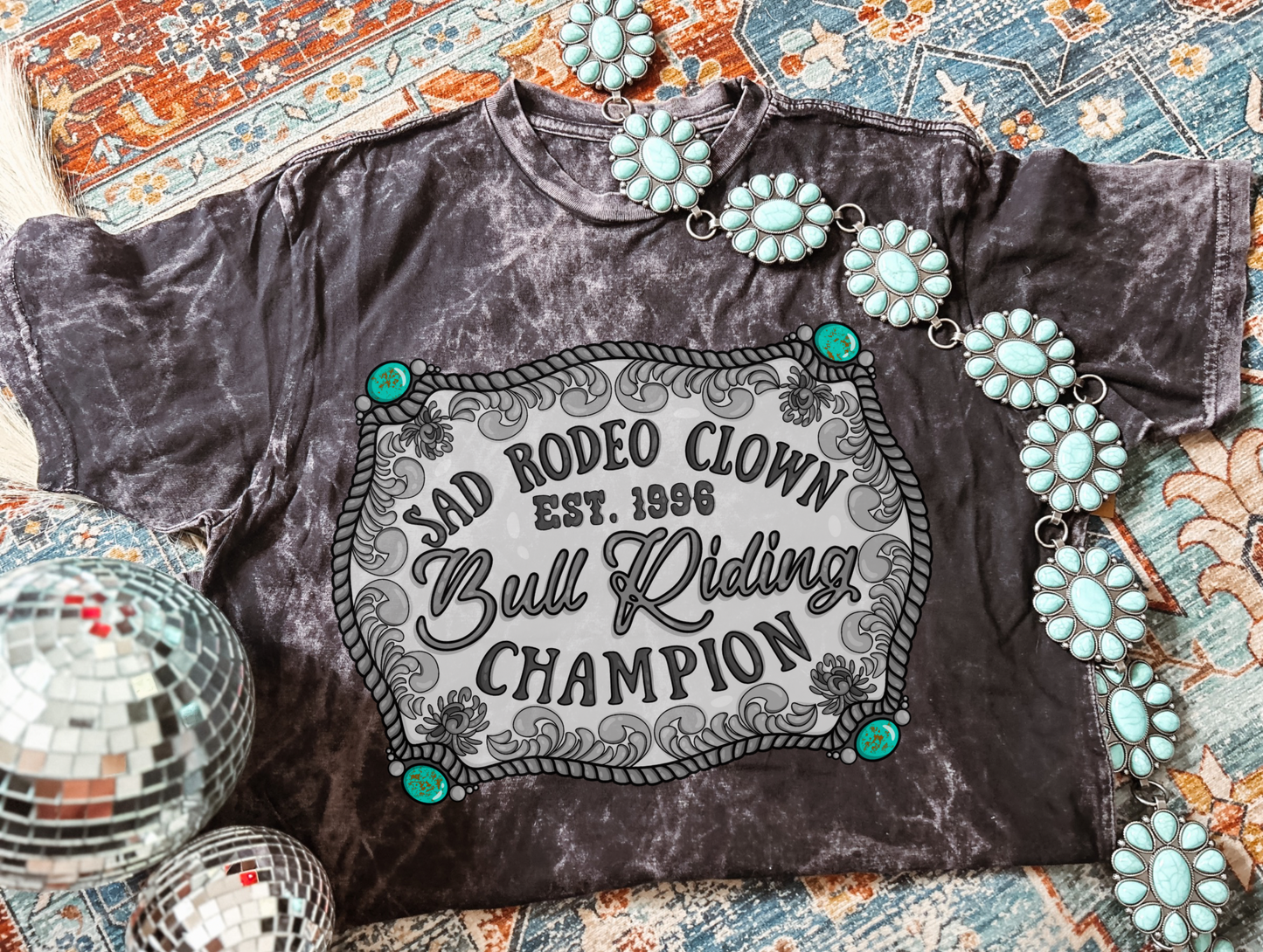 Bull Riding Champion Tee