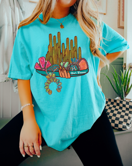 Girl Dinner tee