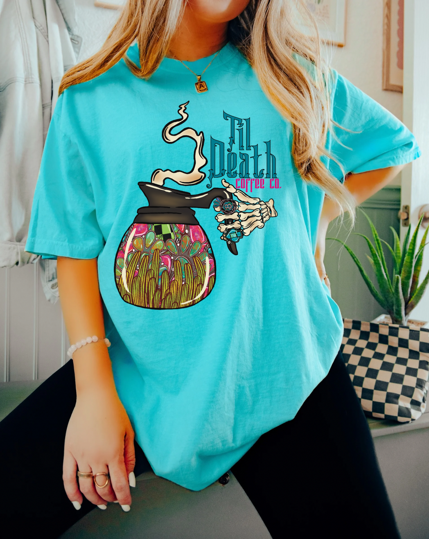 Til Death Coffee Co Tee