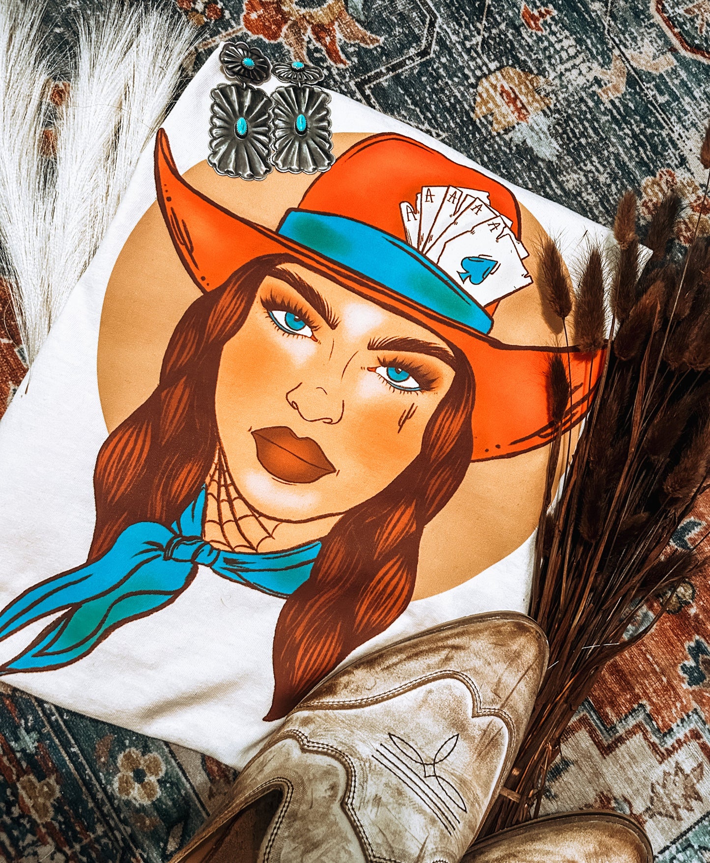 Ocean Eyes Cowgirl Tee