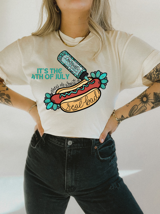 Hotdog tee