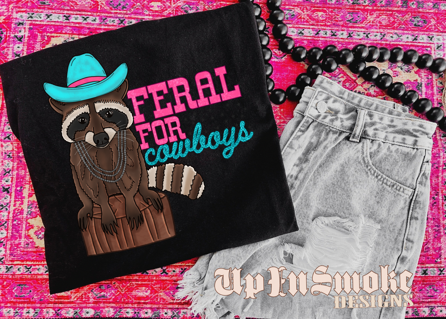 Feral for Turquoise Tee