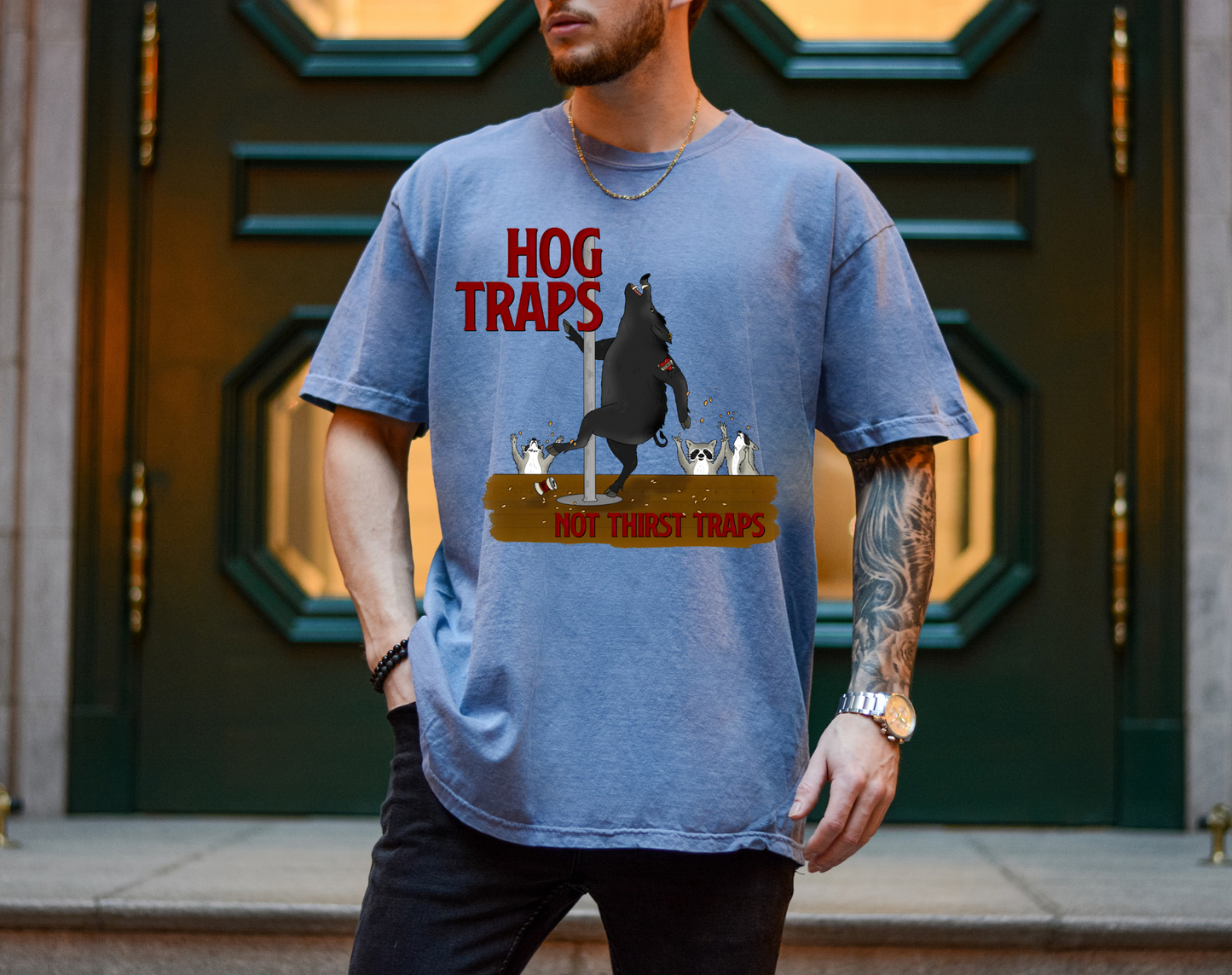 Hog Traps tee