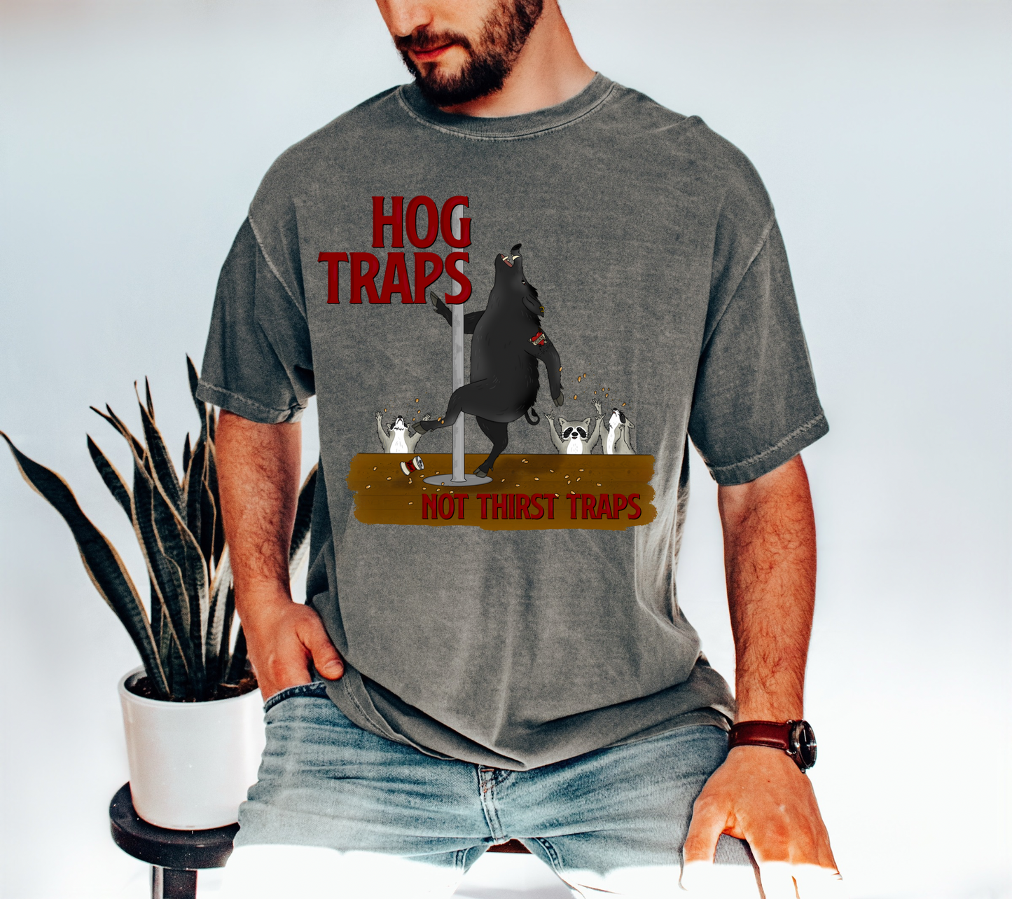 Hog Traps tee